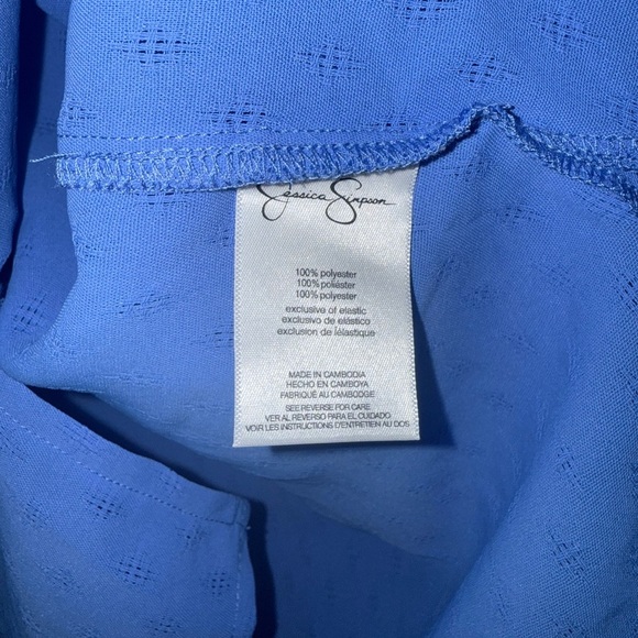 Jessica Simpson Light Blue Blouse Size XL - Picture 9 of 12